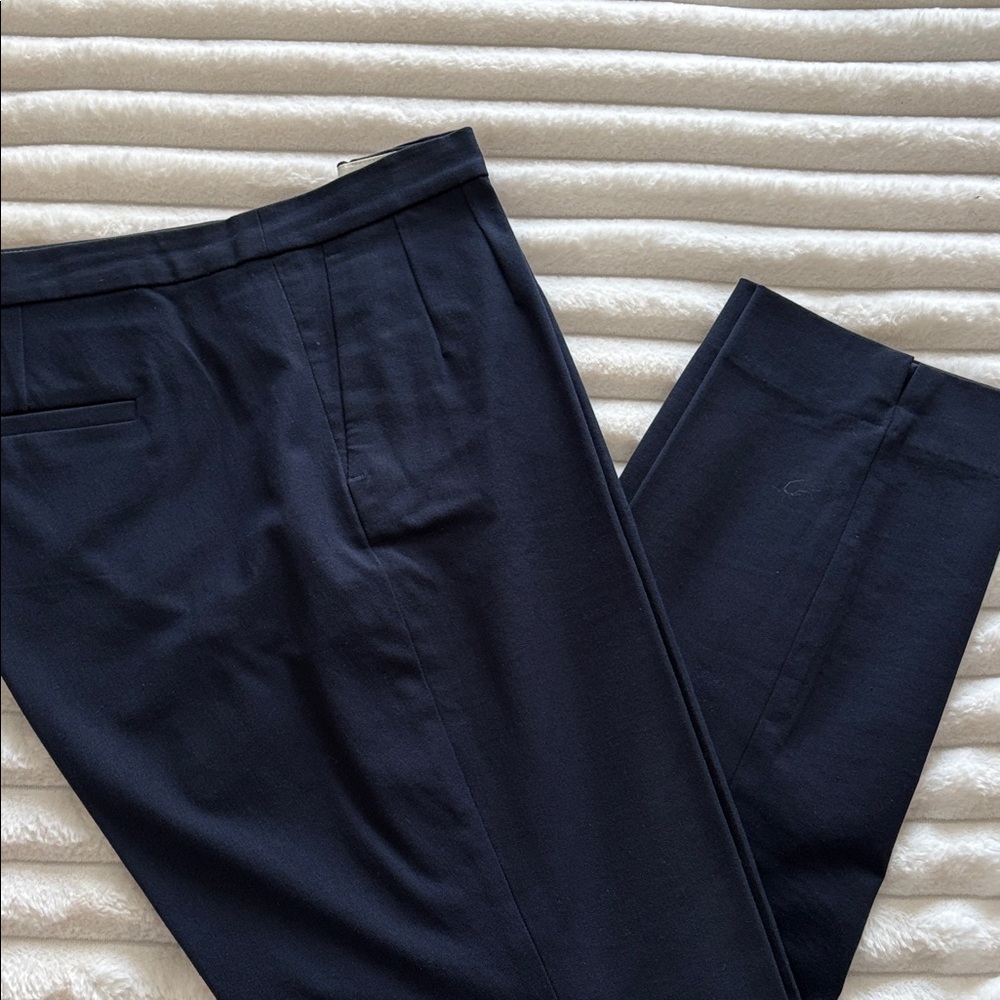 J. Crew Martie Women's Dark Blue Cropped Pants
